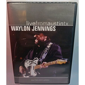 Waylon Jennings Live from Austin, TX (DVD, 2006) New